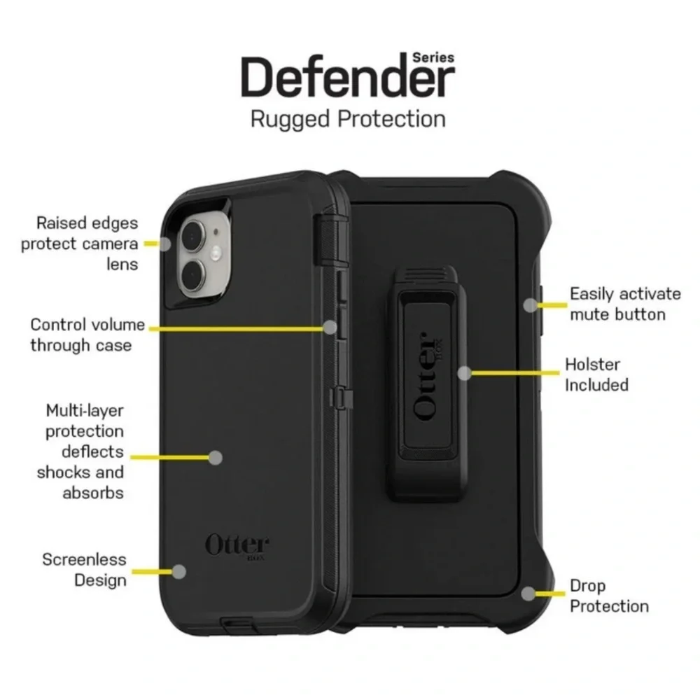 OtterBox Defender Series Pro phone case for Apple iPhone